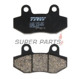 Накладки -TRW- MCB822, Honda CH125 Spacy, Hyosung Comet/GT/GV Aquila/RX/XRX/Karion, Kymco Pulsar 125 (1998-2010)