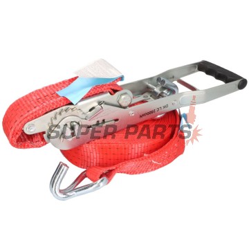 Колан за осигуряване -CARGOPARTS- 12m, с тресчотка, 550daN