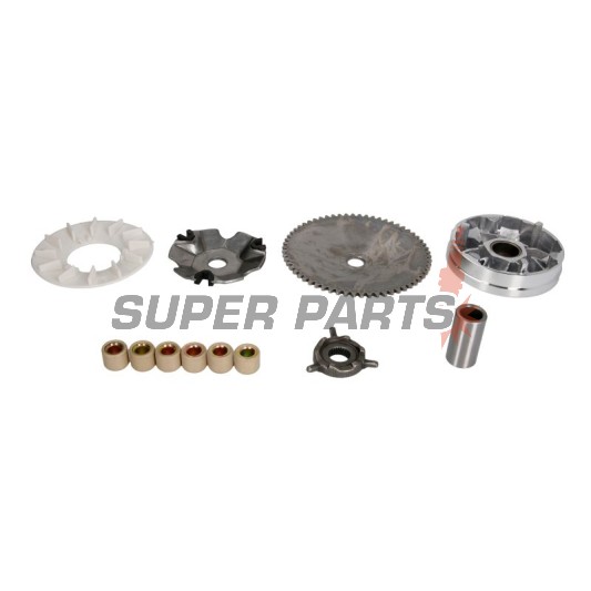 Вариатор -MOTORIX- с полушайба, 16x13mm, GY6 50cc