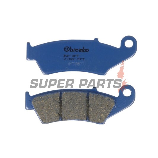 Накладки -BREMBO- 07KA17TT, Aprilia, Beta, Gas Gas, Honda CR/CRF/XR/XL, Kawasaki KX/KLX, Suzuki DR-Z/RM/RM-Z, Yamaha WR/YZ 125-650 (1993-2011)