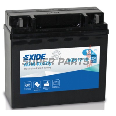Акумулатор -EXIDE- AGM12-18, 18Ah 12V