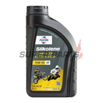 Двигателно масло -SILKOLENE- 15W50 - XP, полу-синтетика + естер, 1L