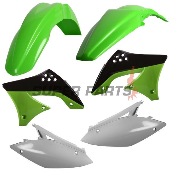 Пластмаси комплект -POLISPORT- KAWASAKI KX 450 2009-2011