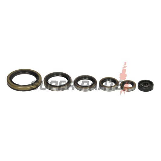 Комплект семеринги за двигател -WINDEROSA- KTM EXC 300 1994-2003, KTM EXC 360 1996-1997, KTM EXC 380 1998-2002, KTM MXC 300 1994-2003, KTM MXC 360 1996-1997, KTM MXC 380 1998-2001, KTM SX 300 1994, KTM SX 360 1996-1997