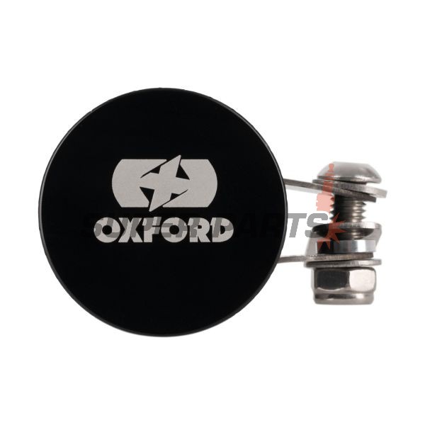 Резервоар за спирачна течност -OXFORD- заден, алуминиев, черен, 21ml