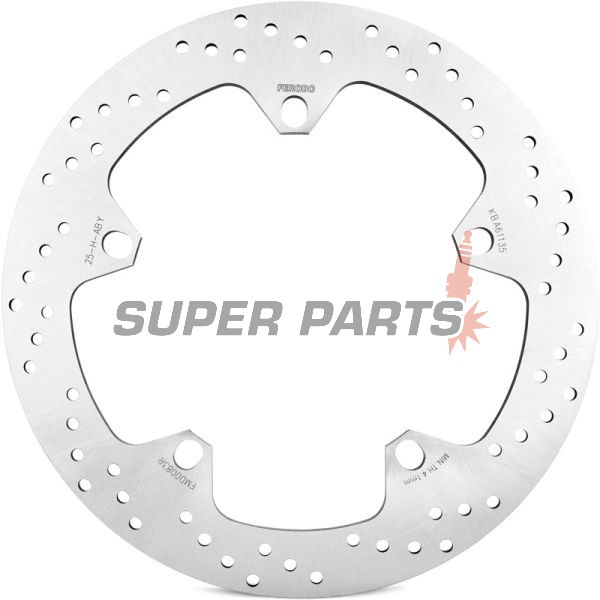 Спирачен диск -FERODO- FMD0083R, 320mm, BMW F 800/900, K 1200/1300/1600, R 1200/1250, R nineT, S 1000R/XR, HP2 Megamoto, Husqvarna Nuda 900 1996-2026