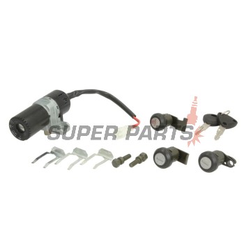 Ключалки комплект -RMS- RMS 24 605 0380, Honda FES 125/150 1998-2002, Honda FES 250 1998-2005, Honda NES 125/150 2000-2006