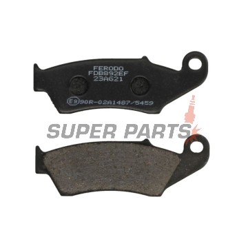 Накладки -FERODO- FDB892EF, Honda CR / CRF / XR / Africa Twin / Transalp, Suzuki DR-Z / RM-Z / DR, Yamaha WR / YZ, Gas Gas EC / MC, Beta RR / Xtrainer, Kawasaki KX / Versys, Aprilia RXV 1993-2019