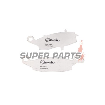 Накладки -BREMBO- 07KA18LA, Kawasaki ER-6F/ER-6N 650, Versys 650, VN Vulcan 800-2000, Z750/ZR-7, Suzuki V-Strom 650/1000, GS500, Bandit 600/650, SV650, Intruder 800/1500/1800