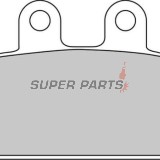 Накладки -FERODO- FDB438EF, Aprilia Atlantic/Scarabeo/Sportcity 125-500, Leonardo 250-300, Tuareg 125-600, Cagiva Blues/Mito/Roadster 50-200, Gilera Dakota/ER/XRT 125-600, Honda NSR/CRM/XL 125, Malaguti Spider Max 500, Peugeot Speedake 50, Sachs Roadster/