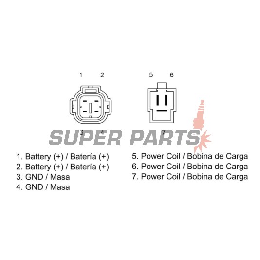 Реле за зареждане -DZE- реле-регулатор, 12V, 35A, ARCTIC CAT ARCTIC CAT, TBX, TRV; CAGIVA RAPTOR; SUZUKI DL, LT-A, LT-F, SV, VL 375-1000 2000-2009