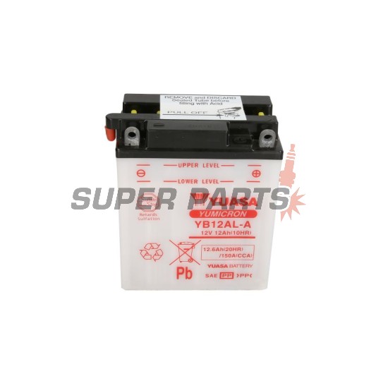 Акумулатор -YUASA- YB12AL-A, 13Ah 12V