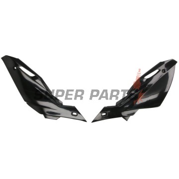 Задни странични пластмаси -POLISPORT- черни, HUSQVARNA TC, TE 250-510 2008-2011