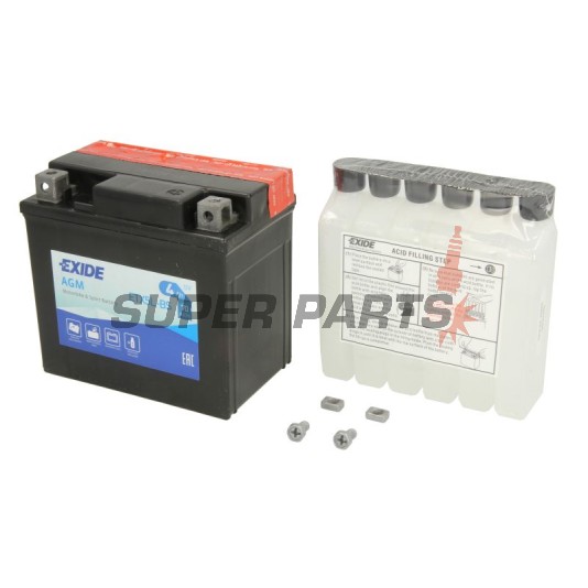 Акумулатор -EXIDE- YTX5L-BS, 4Ah 12V