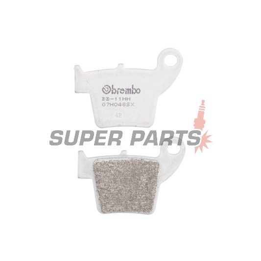 Накладки -BREMBO- 07HO48SX, Aprilia MXV 450 (2008), Honda CR 125, 250 (2002-2004), CRE 250-500 (2002-2010), CRF 150, 250, 450 (2002-2011), CRM 450 (2008)