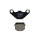 Накладки -TRW- MCB519, Aprilia Pegaso/Tuareg/RS4 50-600 1989-2014; Kawasaki KDX/KMX/KX 100-250 1981-1998; Peugeot Vivacity/Speedake/Buxy 50-100 1994-2010; Suzuki Address/Street Magic 50-125 1995-2016
