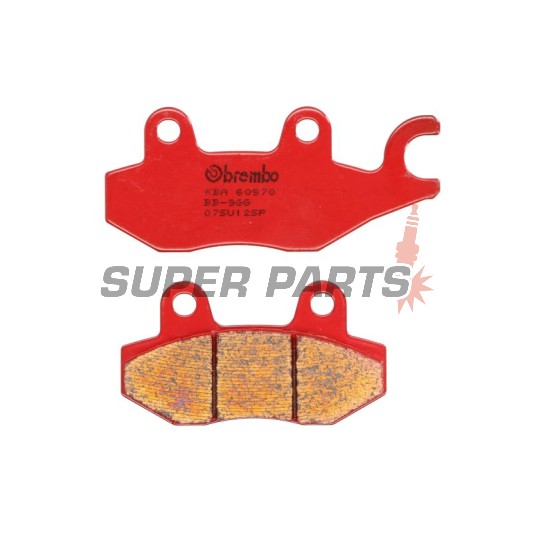 Накладки -BREMBO- 07SU12SP, Triumph Sprint ST/GT 1050, Thruxton 1200/1200R (2005-2020)