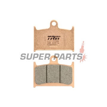 Накладки -TRW- MCB595SV, Suzuki GSX-R 400/750/1100 (1988-1995), Triumph Daytona, Rocket III, Speed Triple, Sprint, Thunderbird, Tiger, Trophy (1991-2016), Yamaha TZ250 (1990-2001)