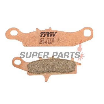 Накладки -TRW- MCB758SI, Kawasaki Brute Force/Prairie 650-700, KFX 450R & 700 V-Force, Suzuki LT-V 700 Twin Peaks, Polaris Ranger RZR 800, Suzuki RM85/RM85L