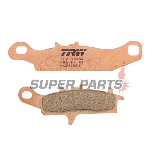 Накладки -TRW- MCB758SI, Kawasaki Brute Force/Prairie 650-700, KFX 450R & 700 V-Force, Suzuki LT-V 700 Twin Peaks, Polaris Ranger RZR 800, Suzuki RM85/RM85L