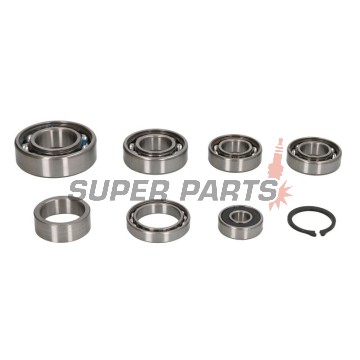 Комплект лагери скоростна кутия -HOT RODS- KTM 125 EGS (98-99); 125 EXC (98-02); 125 SX (98-02); 200 EXC (98-02); 200 MXC (98-02)