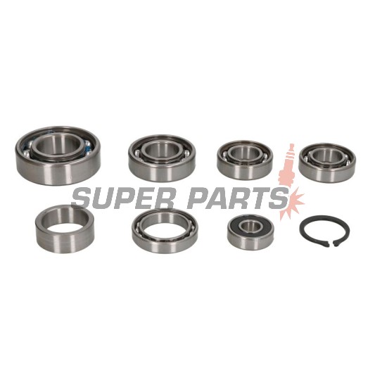 Комплект лагери скоростна кутия -HOT RODS- KTM 125 EGS (98-99); 125 EXC (98-02); 125 SX (98-02); 200 EXC (98-02); 200 MXC (98-02)