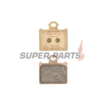 Накладки -FERODO- FDB2257SG, Husqvarna CR / TC 65 / 85 2011-2023, KTM Freeride 250 / 350, SX 85 2012-2020