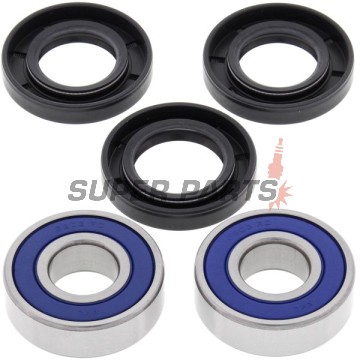 Колесен лагер комплект -ALL BALLS- Honda ATC 110 1979, Suzuki AN 650 2003-2017, DL 650 2004-2012, 2014, GSF 650 2005-2007, GSX 600/750 2003-2006, SFV 650 2009-2015, SV 650 2003-2009
