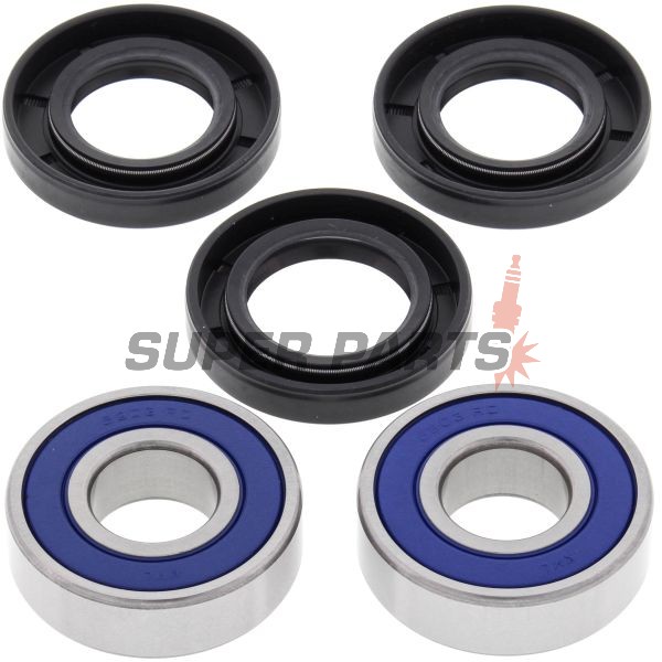 Колесен лагер комплект -ALL BALLS- Honda ATC 110 1979, Suzuki AN 650 2003-2017, DL 650 2004-2012, 2014, GSF 650 2005-2007, GSX 600/750 2003-2006, SFV 650 2009-2015, SV 650 2003-2009