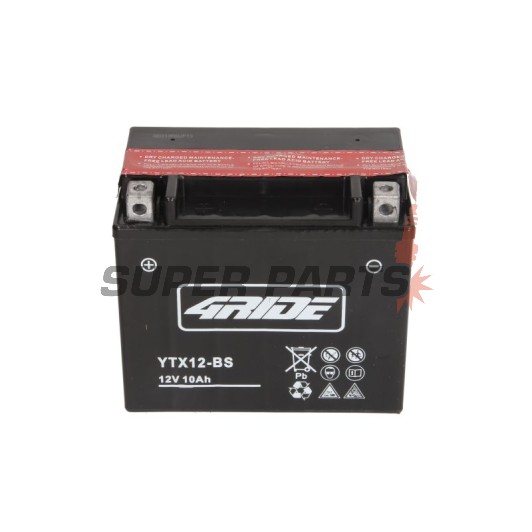 Акумулатор -4 RIDE- YTX12-BS 4RIDE, 10.5Ah 12V