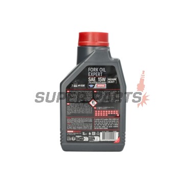 Масло за амортисьори -MOTUL- FORKOIL, 15W, за предници/вилки, 1L