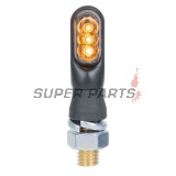 Мигачи комплект -OXFORD- ATOM Mini, 3 LED, черни