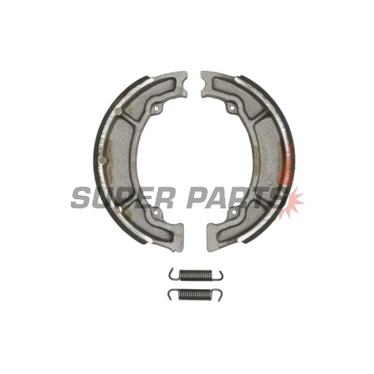 Накладки (челюст) -TRW- MCS969, 130x28mm, Hyosung KR110 Master Kawasaki AE50/80 AR50/80 KC100 KE100 KLF110 KLX110 KMX50 Kazer115R LT/Prairie/Police 110-250 Suzuki A100 AP50 DR-Z70 FR50 GP100 GT50/80L Yamaha XC125 Beluga/Cygnus