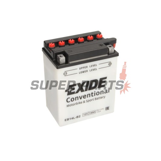 Акумулатор -EXIDE- YB14L-B2, 14Ah 12V