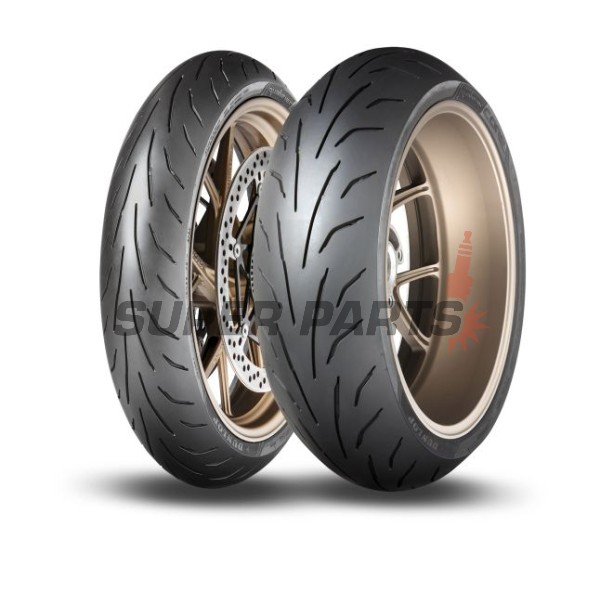 Предна шосейна гума -DUNLOP OPONY- 120/60ZR17, QUALIFIER CORE
