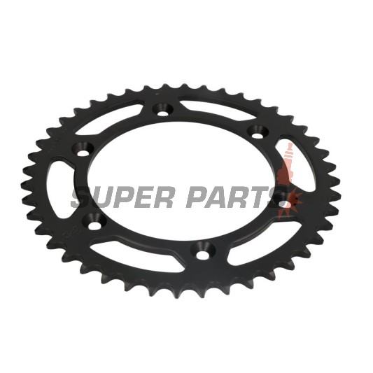 Заден пиньон -JT- JTR822,44, 44 зъба, стоманен, Betamotor RR 250/400/450 2005-2012, RR 520 2010-2014, RR 525 2005-2009, RR Enduro 250/450/525 2005-2008, RR Enduro 350 2012, Cagiva WMX 125/250 1989-1992, Gas Gas EC 125/300 2000-2012