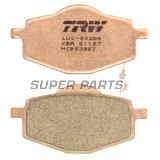 Накладки -TRW- MCB539SI, Adly Fox 50, Beta Euro/Jonathan 350, Gilera RC600, Apache 125, MBK Flame 125, Thunder 125, Skyliner 125, Booster 100, Sachs Roadster 650/800, Yamaha DT50/80/125, TDR125, TT600, XT350/500/600 Tenere, XTZ660 Tenere, YBR125, YZ125
