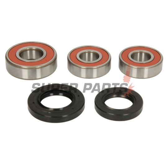 Колесен лагер комплект -TOURMAX- Honda FMX 650 2004-2008, Honda FX 650 1999-2000, Honda NX 500 1988-1999, Honda NX 650 1988-1999, 2002, Honda SLR 650 1997-1998, Honda VTR 250 2009, Honda XL 600 1991-1996, Honda XRV 650 1988-1989