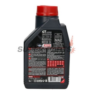 Двигателно масло -MOTUL- 3000, 20W50, минерално, 1L