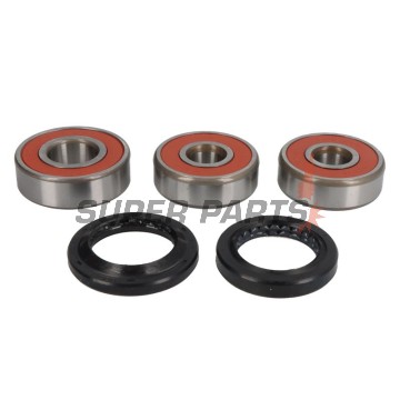Колесен лагер комплект -TOURMAX- Honda CBR 125 2005-2010, Honda MSX 125 2013-2014
