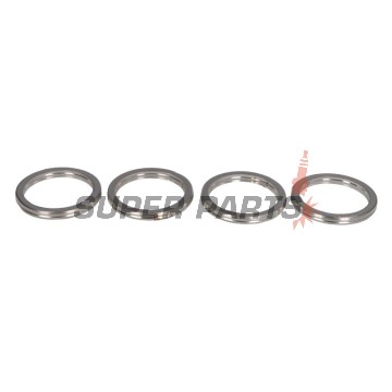 Гарнитура за ауспух -WINDEROSA- Yamaha VMX 1700 2009-2020, Yamaha XVZ 1200 1983-1985, Yamaha XVZ 1300 1986-1993, 1996-2013