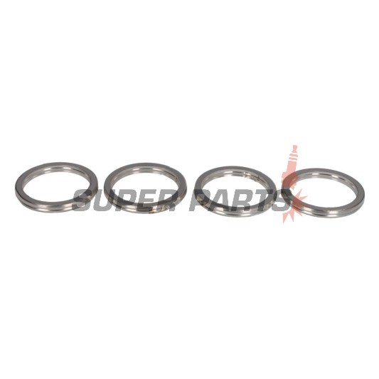 Гарнитура за ауспух -WINDEROSA- Yamaha VMX 1700 2009-2020, Yamaha XVZ 1200 1983-1985, Yamaha XVZ 1300 1986-1993, 1996-2013
