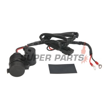 USB адаптер -OXFORD- с държач за кормило 22mm - универсалнен