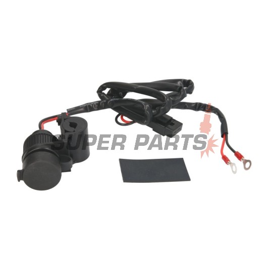 USB адаптер -OXFORD- с държач за кормило 22mm - универсалнен