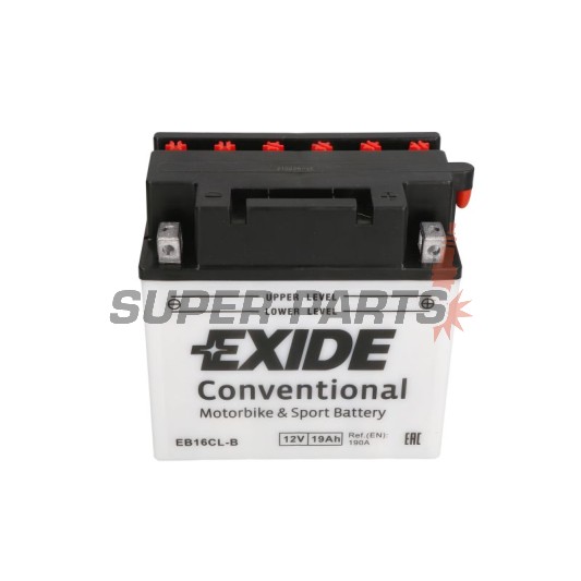 Акумулатор -EXIDE- YB16CL-B, 19Ah 12V