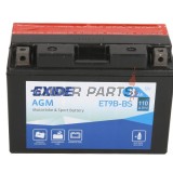 Акумулатор -EXIDE- YT9B-BS, 8Ah 12V
