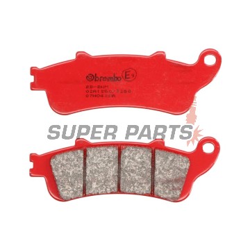 Накладки -BREMBO- 07HO42SA, Honda CBF600 (N/S/SA/ABS), CBR1100XX Blackbird, VFR800 (FI/ABS), FES125 Pantheon + Kawasaki Versys 650