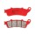 Накладки -BREMBO- 07HO42SA, Honda CBF600 (N/S/SA/ABS), CBR1100XX Blackbird, VFR800 (FI/ABS), FES125 Pantheon + Kawasaki Versys 650