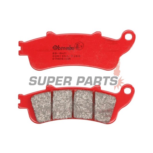 Накладки -BREMBO- 07HO42SA, Honda CBF600 (N/S/SA/ABS), CBR1100XX Blackbird, VFR800 (FI/ABS), FES125 Pantheon + Kawasaki Versys 650