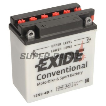 Акумулатор -EXIDE- 12N9-4B-1, 9Ah 12V